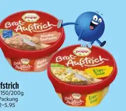 Edeka Popp Brotaufstrich Angebot