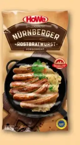REWE Center HoWe Nürnberger Rostbratwurst Angebot