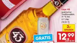 Netto Marken-Discount Licor 43 Traditionslikör Angebot