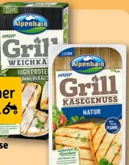 REWE Alpenhain Grill Weichkäse High Protein Sommerkräuter Angebot