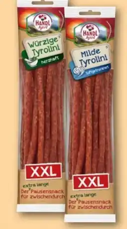 REWE Center Handl Tyrol Tyrolini Sticks Angebot