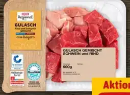 REWE Center Rewe Regional Gulasch gemischt Angebot