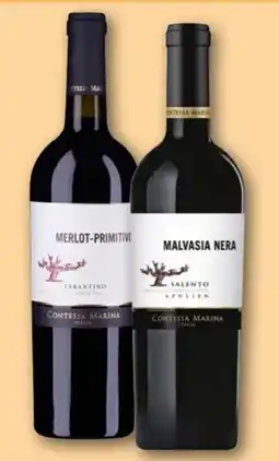 REWE Center Weingut Contessa Marina Salento Apulien Malvasia Nera Angebot