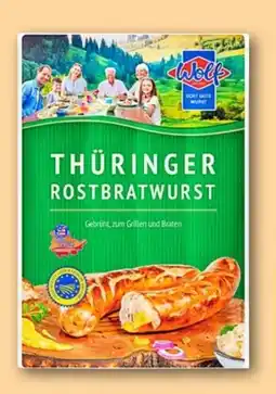 REWE Center Wolf Original Thüringer Rostbratwurst Angebot