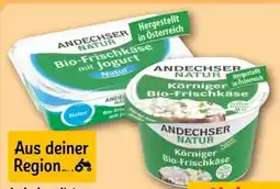 REWE Center Andechser Natur Bio-Frischkäse Angebot