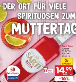Netto Marken-Discount Sarti Rosa Aperitif Angebot