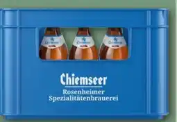 REWE Center Chiemgauer Brauhaus Rosenheimer Chiemseer Hell Angebot