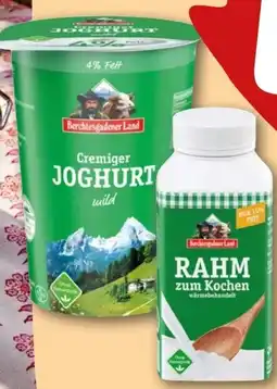 REWE Berchtesgadener Land Cremiger Joghurt Angebot