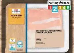 REWE Rewe Regional Schweine-Lachsbraten Angebot