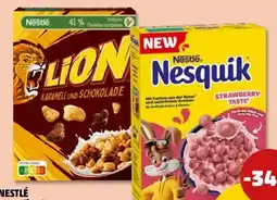 PENNY Nestlé Lion Cereals Karamell & Schoko Angebot