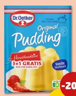 PENNY Dr. Oetker Original Pudding Vanille Angebot