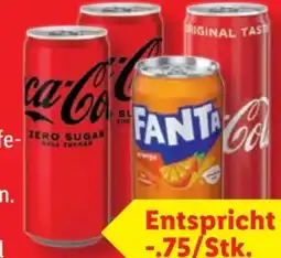Lidl Coca-Cola Limonade Angebot