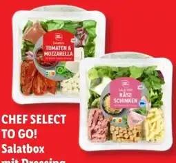 Lidl Chef Select TO GO! Salatbox mit Dressing Angebot