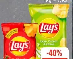 Edeka Frischemarkt Lay's Kartoffelchips Angebot