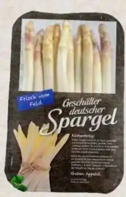 Edeka Weisse Spargel geschält Angebot