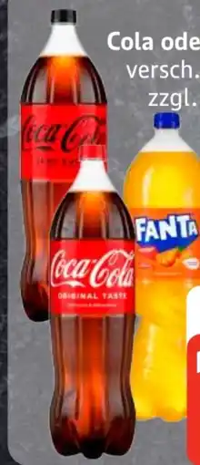 Edeka Frischemarkt Coca-Cola Cola Angebot