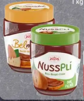 Edeka Zentis Nusspli Nuss-Nougat-Creme Angebot