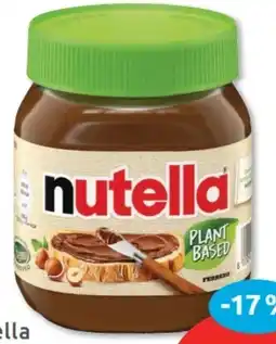 Budni Ferrero Nutella Plant-Based Vegan Angebot