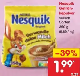 Netto Marken-Discount Nestlé Nesquik Angebot