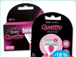 Budni Wilkinson Sword Quattro Rasierklingen Angebot