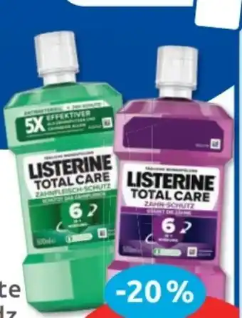 Budni Listerine Total Care Mundspülung Angebot