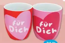 Budni Flor&Decor Becher Für Dich Angebot