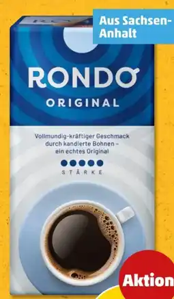 PENNY Röstfein Rondo Original Gemahlener Kaffee Angebot
