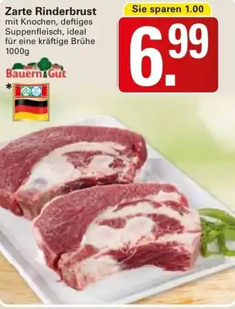 WEZ Bauern Gut Zarte Rinderbrust 1000g Angebot