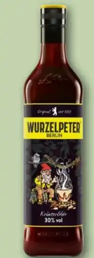 REWE Wurzelpeter Kräuterlikör Angebot