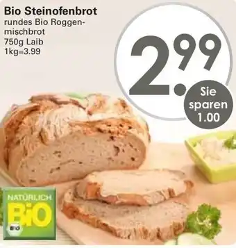 WEZ Bio Steinofenbrot 750g Angebot