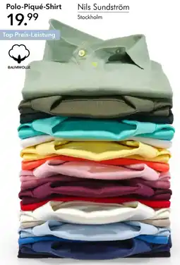 Peek & Cloppenburg Hamburg Nils Sundström Polo-Piqué-Shirt Angebot
