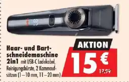 Mäc Geiz Haar- und Bartschneidemaschine 2in1 Angebot