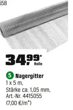 OBI Nagergitter Angebot