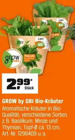 OBI GROW by OBI Bio-Kräuter Angebot