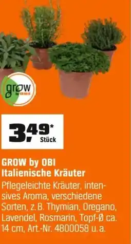 OBI GROW by OBI Italienische Kräuter Angebot