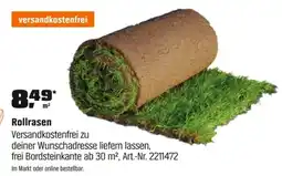 OBI Rollrasen Angebot