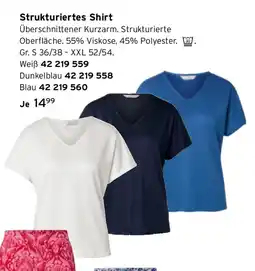 Tchibo Strukturiertes Shirt Angebot