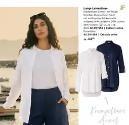Tchibo Lange Leinenbluse Angebot