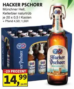 Lösch Depot HACKER PSCHORR Münchner Hell, Kellerbier naturtrüb Angebot