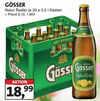 Lösch Depot GÖSSER Natur Radler Angebot