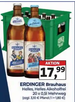 Lösch Depot ERDINGER Brauhaus Helles, Helles Alkoholfrei Angebot