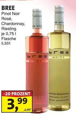 Lösch Depot BREE Pinot Noir Rosé, Chardonnay, Riesling Angebot