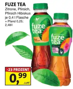 Lösch Depot FUZE TEA Zitrone, Pfirsich, Pfirsich Hibiskus Angebot