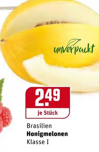 REWE Honigmelonen Angebot