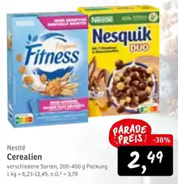 KONSUM Nestlé Cerealien Angebot