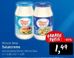 KONSUM Miracel Whip Salatcreme Angebot