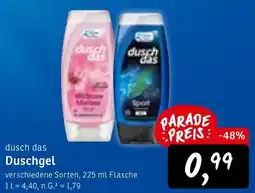 KONSUM dusch das Duschgel Angebot