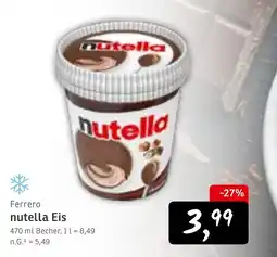 KONSUM Ferrero nutella Eis Angebot
