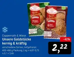 KONSUM Coppenrath & Wiese Unsere Goldstücke kernig & kräftig Angebot