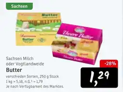 KONSUM Sachsen Milch oder Vogtlandweide Angebot